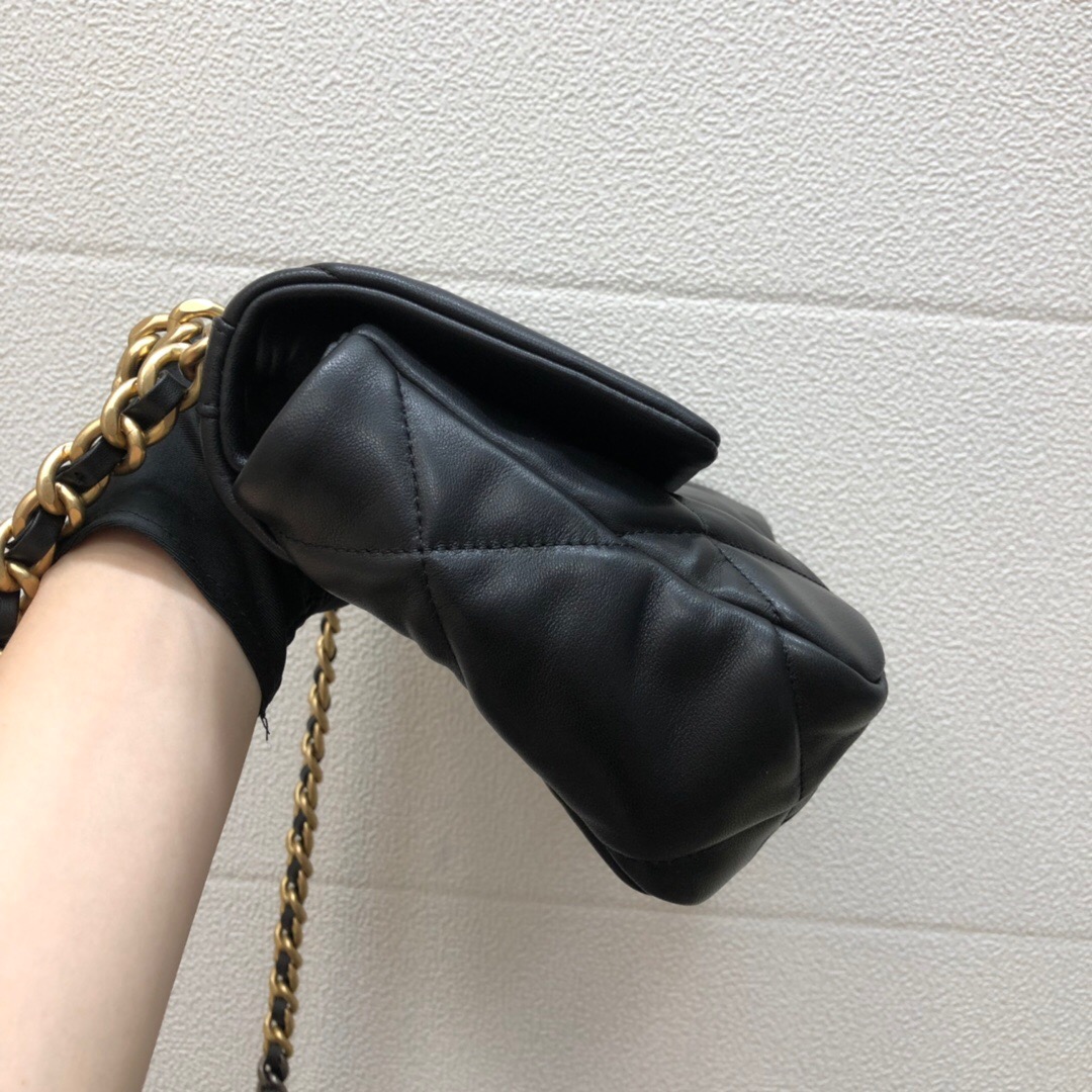 AS1160 chanel 19 small flap bag, CHANEL HANDBAGS