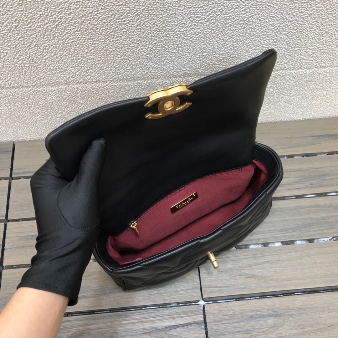 AS1160 chanel 19 small flap bag, CHANEL HANDBAGS