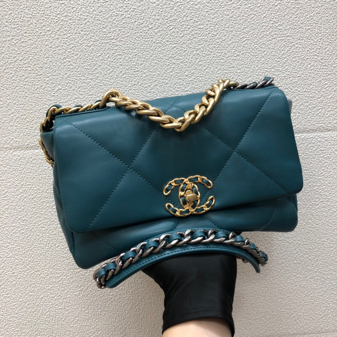 AS1160 chanel 19 small flap bag, CHANEL HANDBAGS
