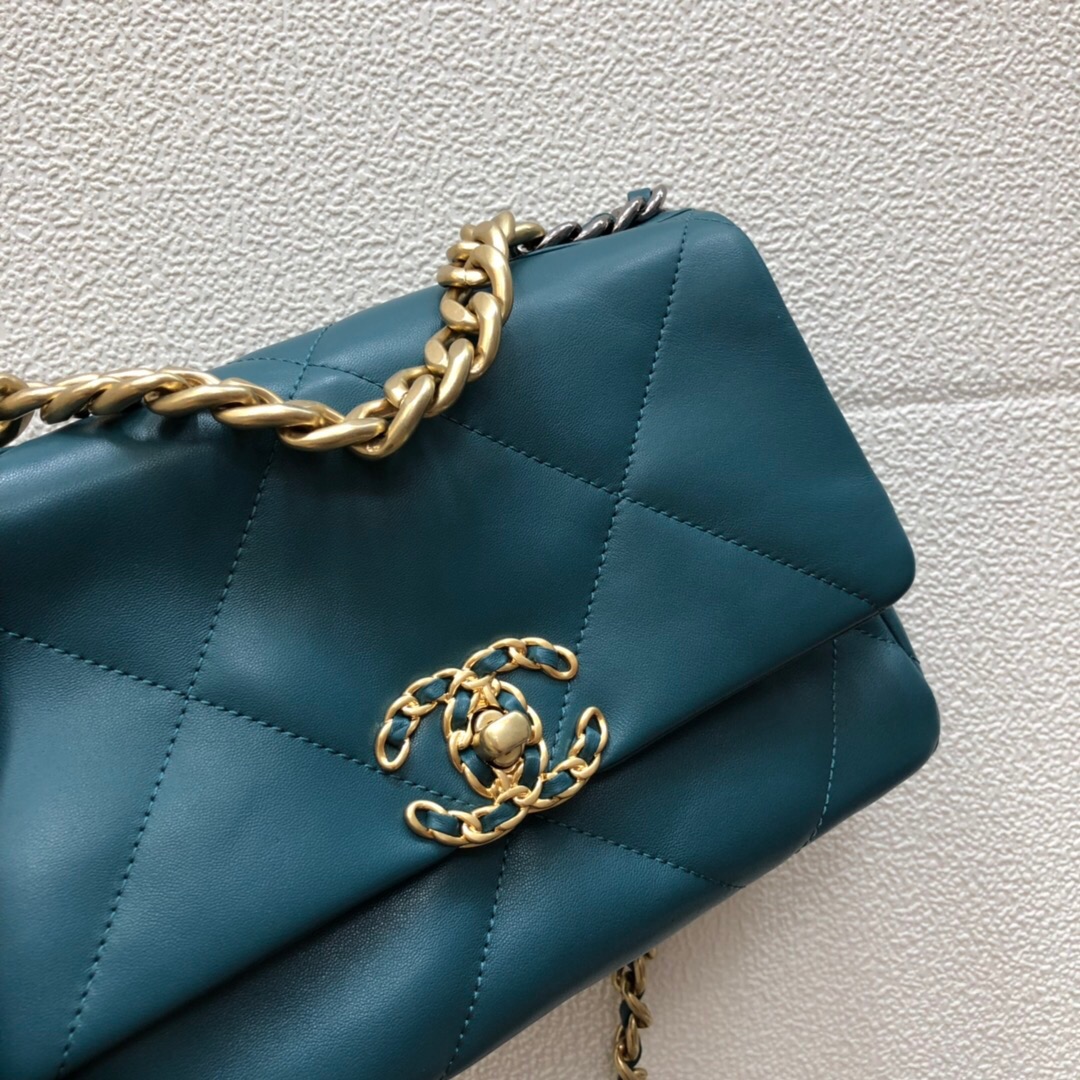 AS1160 chanel 19 small flap bag, CHANEL HANDBAGS
