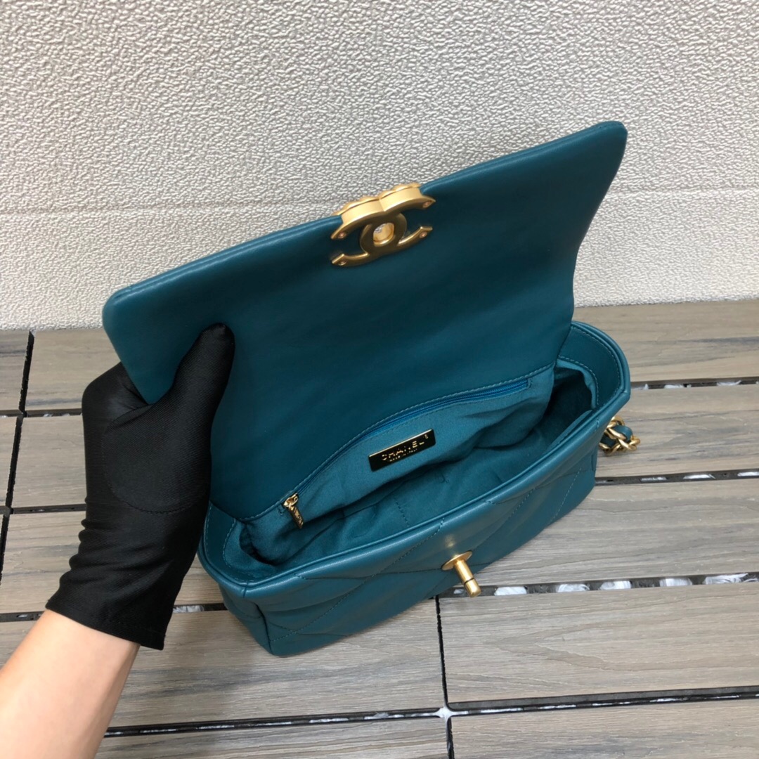 AS1160 chanel 19 small flap bag, CHANEL HANDBAGS