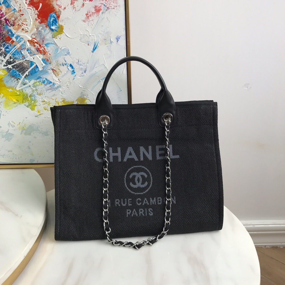 LARGE SHOPPING BAG, CHANEL HANDBAGS