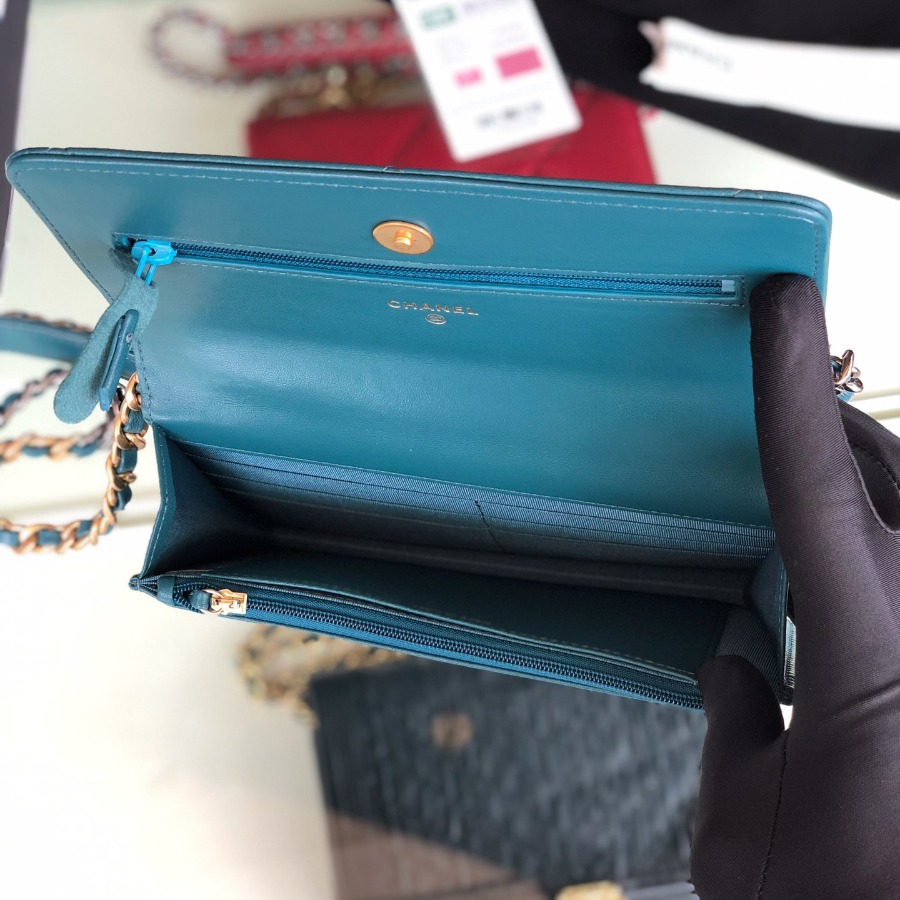 AP0957 chanel 19 wallet on chain, Chanel 19 Bag