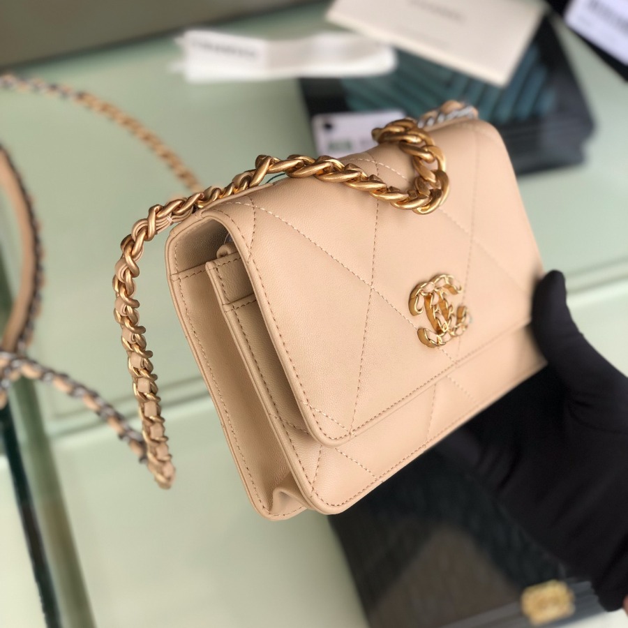 AP0957 chanel 19 wallet on chain, Chanel 19 Bag