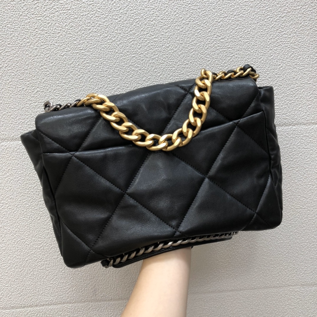 AS1161 chanel 19 large flap bag, CHANEL HANDBAGS