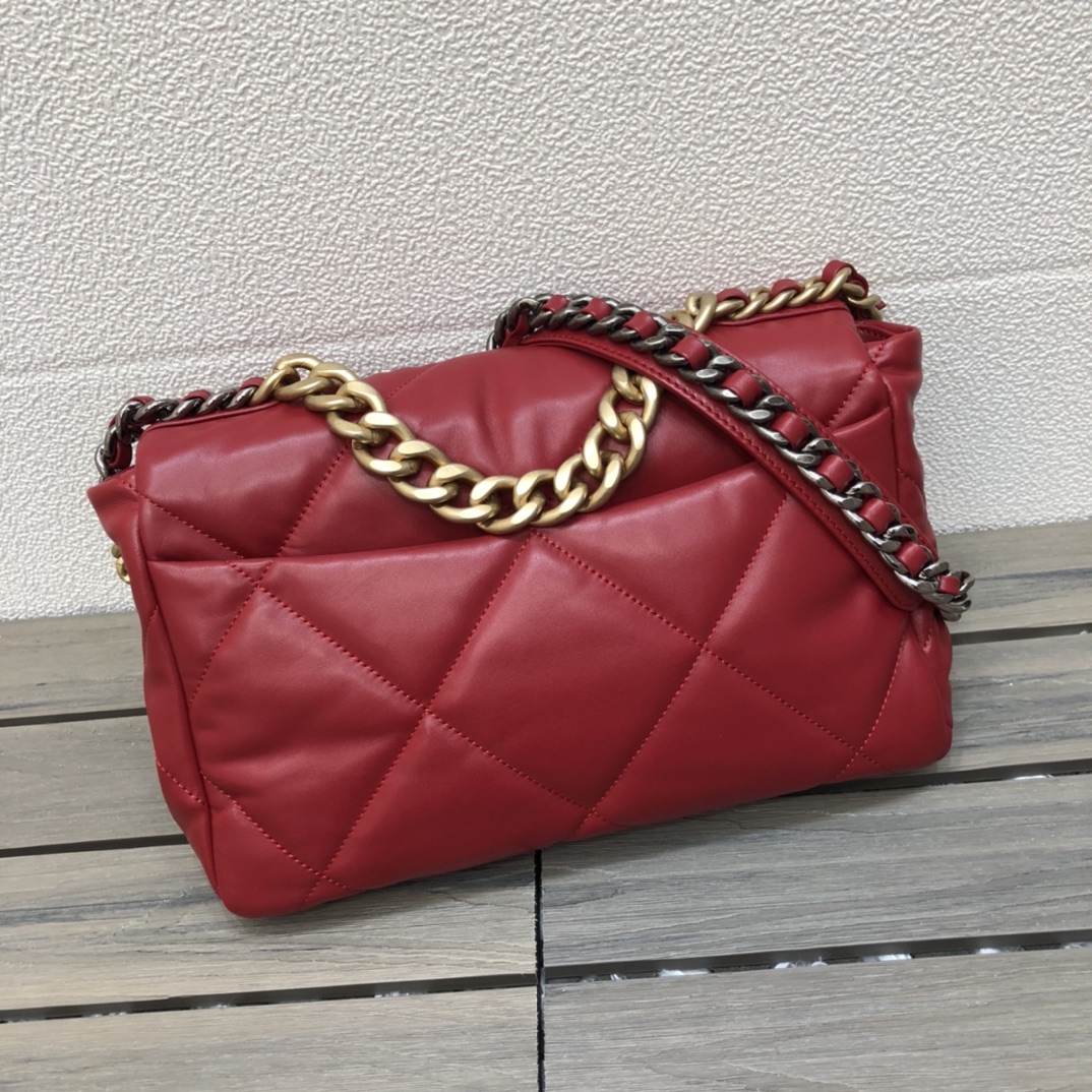 AS1161 chanel 19 large flap bag, CHANEL HANDBAGS