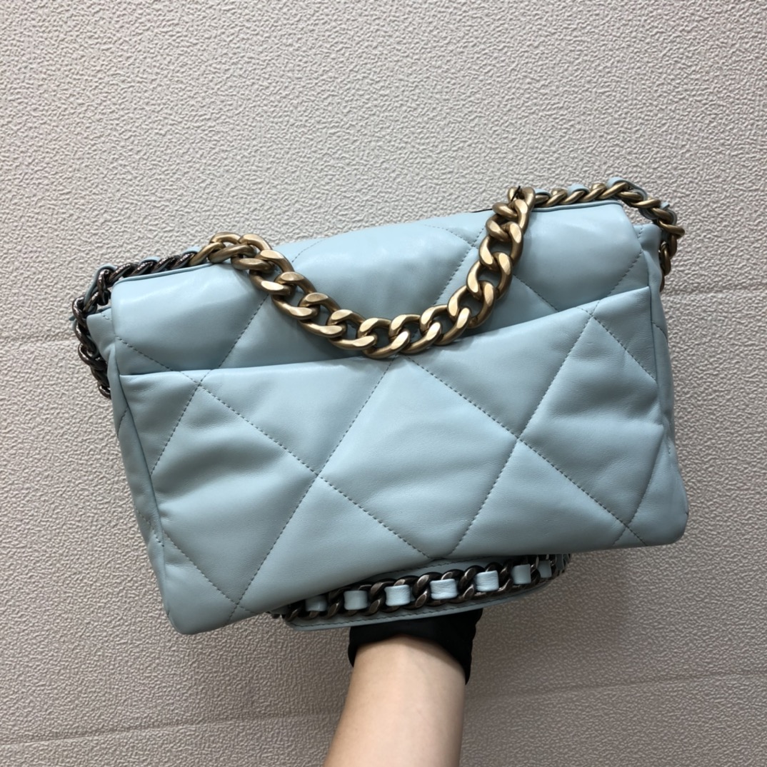 AS1161 chanel 19 large flap bag, CHANEL HANDBAGS