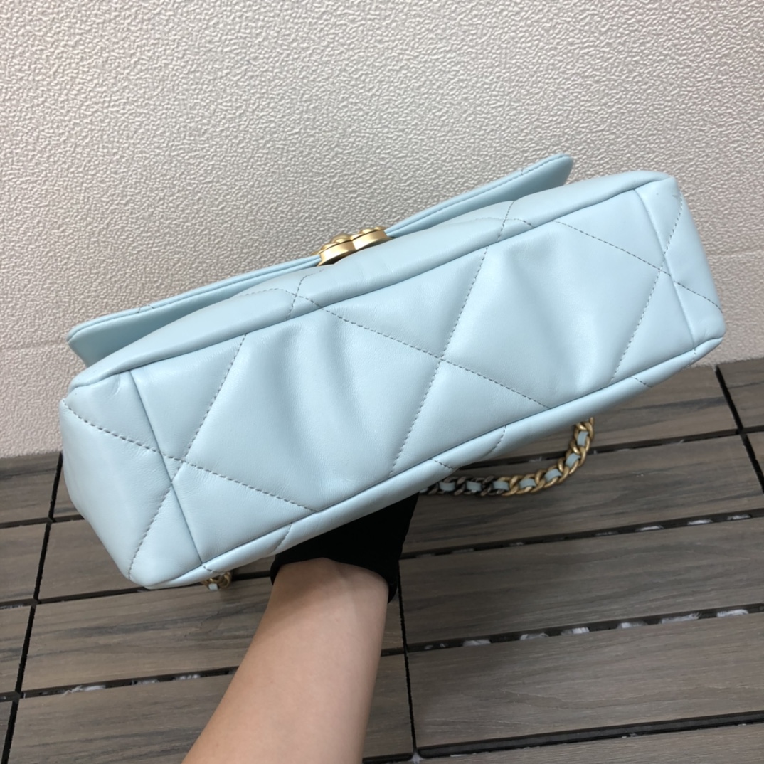 AS1161 chanel 19 large flap bag, CHANEL HANDBAGS