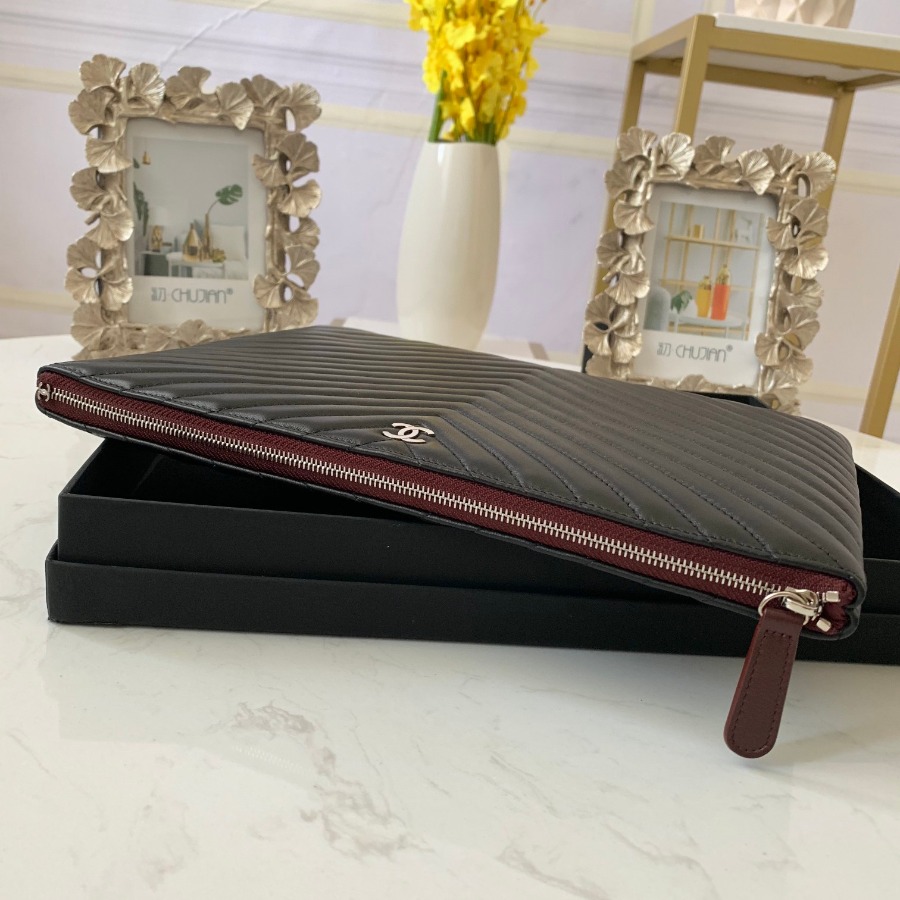 Chanel Pouch, Silver-Tone