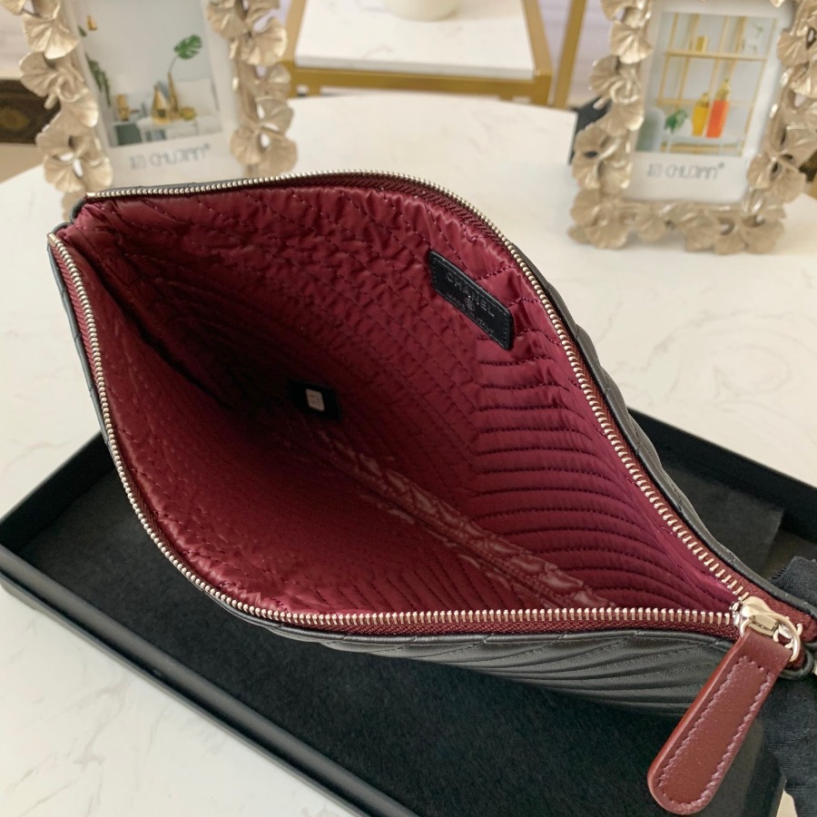 Chanel Pouch, Silver-Tone