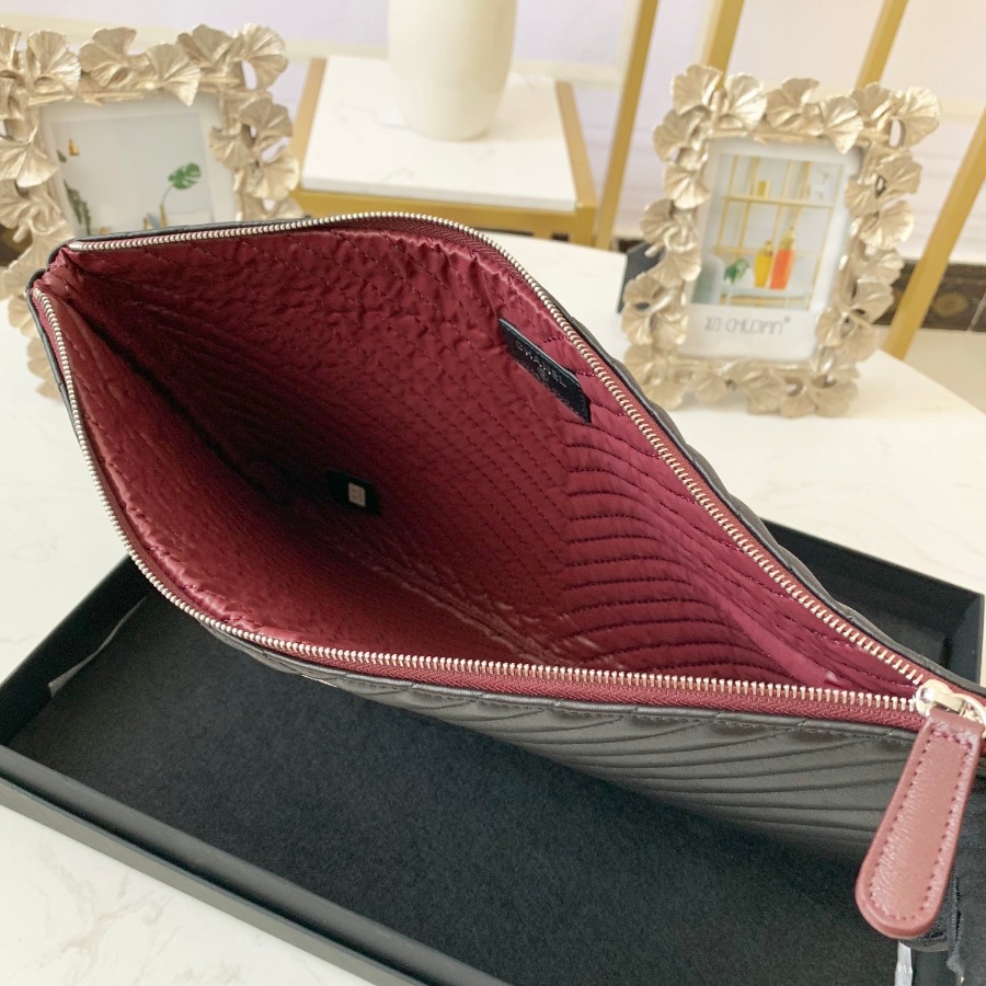 Chanel Pouch, Silver-Tone
