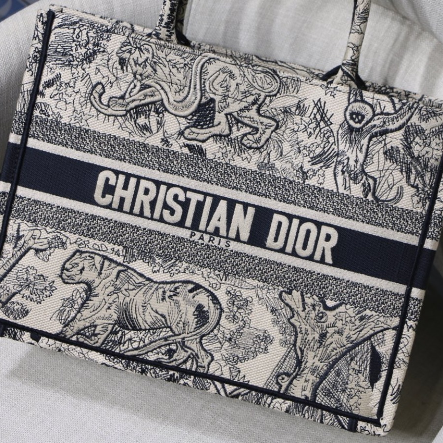 DIOR BOOK TOTE DIOR OBLIQUE BAG