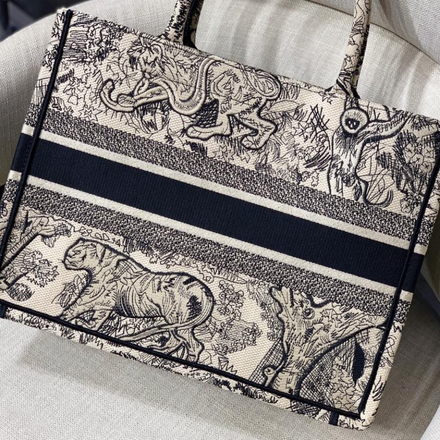 DIOR BOOK TOTE DIOR OBLIQUE BAG