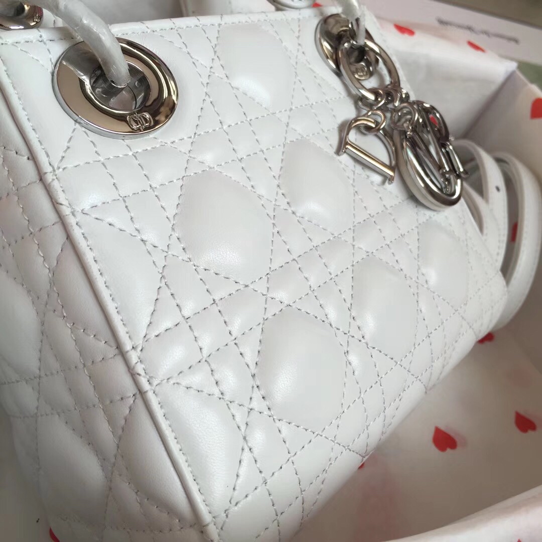 MINI LADY DIOR LAMBSKIN BAG, Strap long about 120cm, Christian Dior CD Handbags