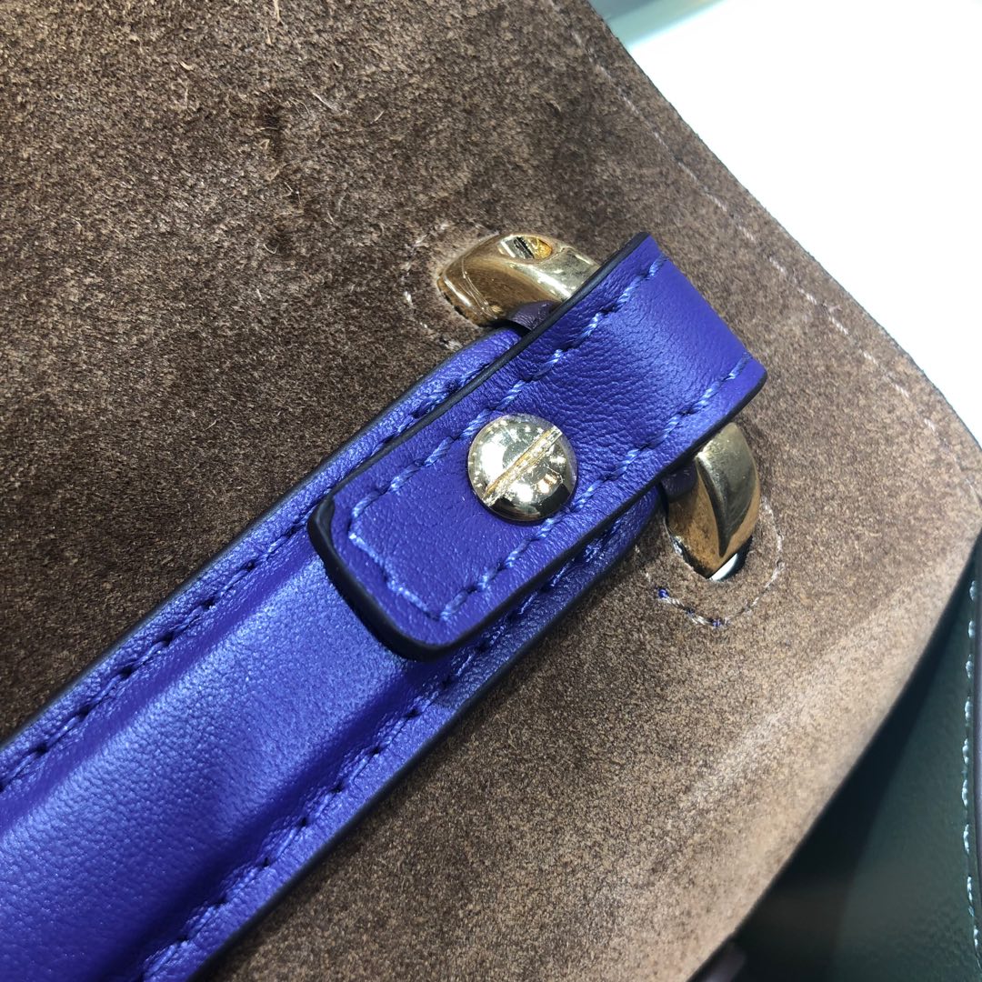 KAN U, Black leather bag, Fendi Shoulder Bag