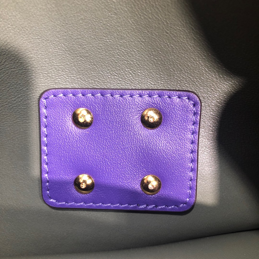 KAN U, Black leather bag, Fendi Shoulder Bag