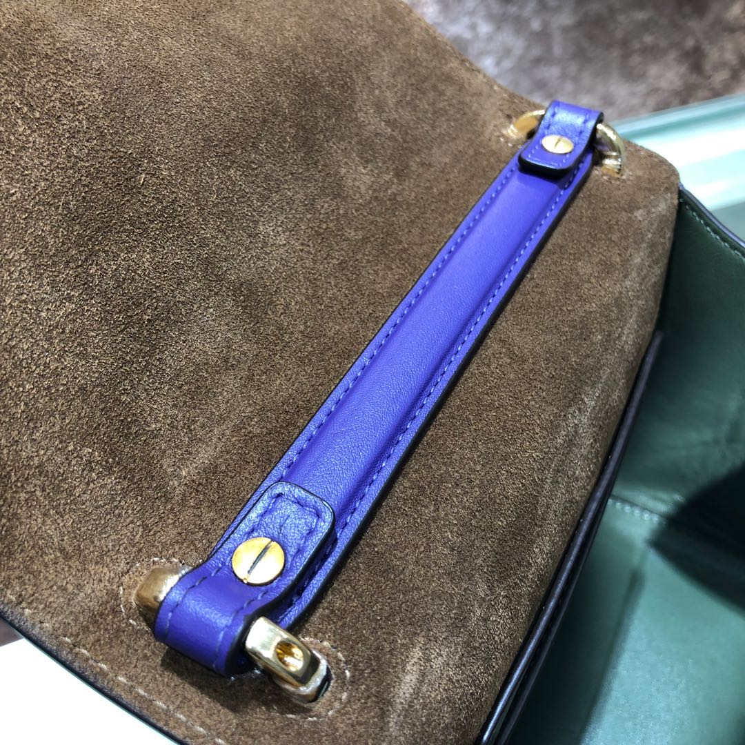 KAN U SMALL, Black leather bag, Fendi Shoulder Bag
