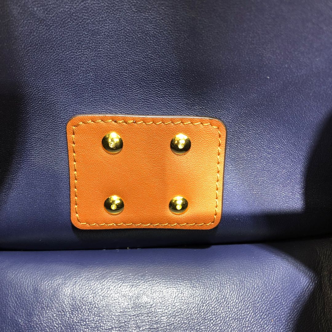 KAN U SMALL, Black leather bag, Fendi Shoulder Bag
