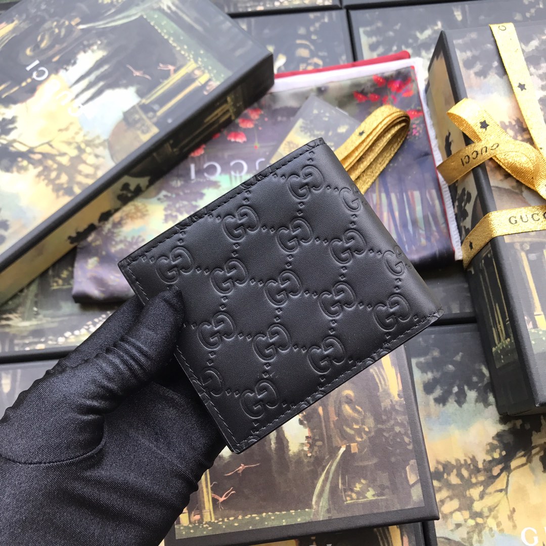 Gucci Signature Web wallet for Men, 365466 CWC1R 2140, 4.5