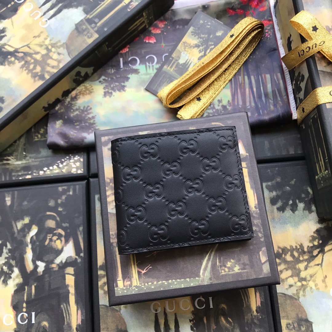 Gucci Signature Web wallet for Men, 365466 CWC1R 2140, 4.5