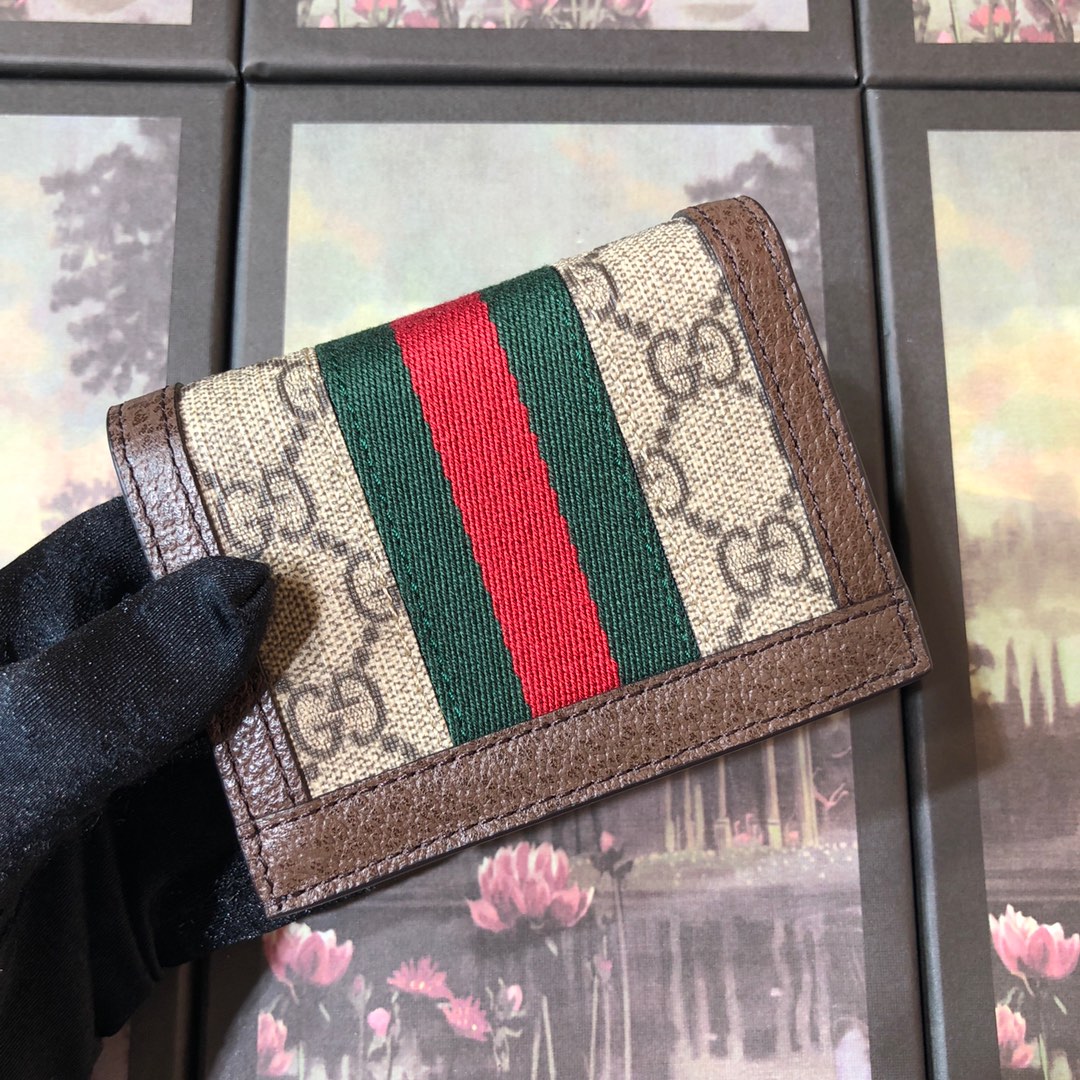 523155, GUCCI Ophidia GG card case
