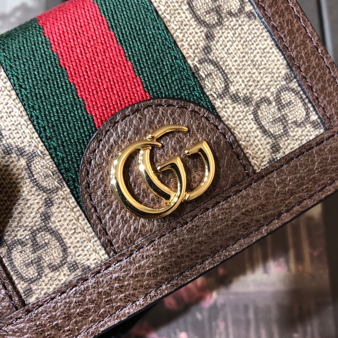 523155, GUCCI Ophidia GG card case