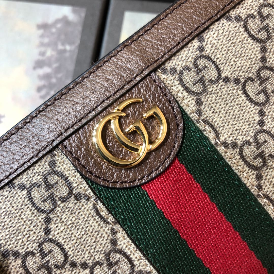 523154, Ophidia GG zip around wallet, GUCCI Small Accessories