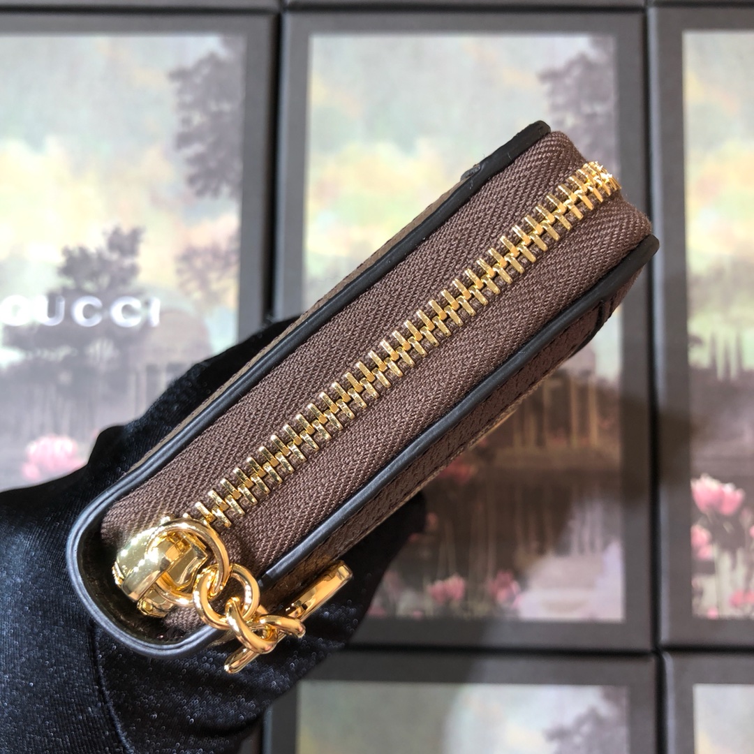 523154, Ophidia GG zip around wallet, GUCCI Small Accessories