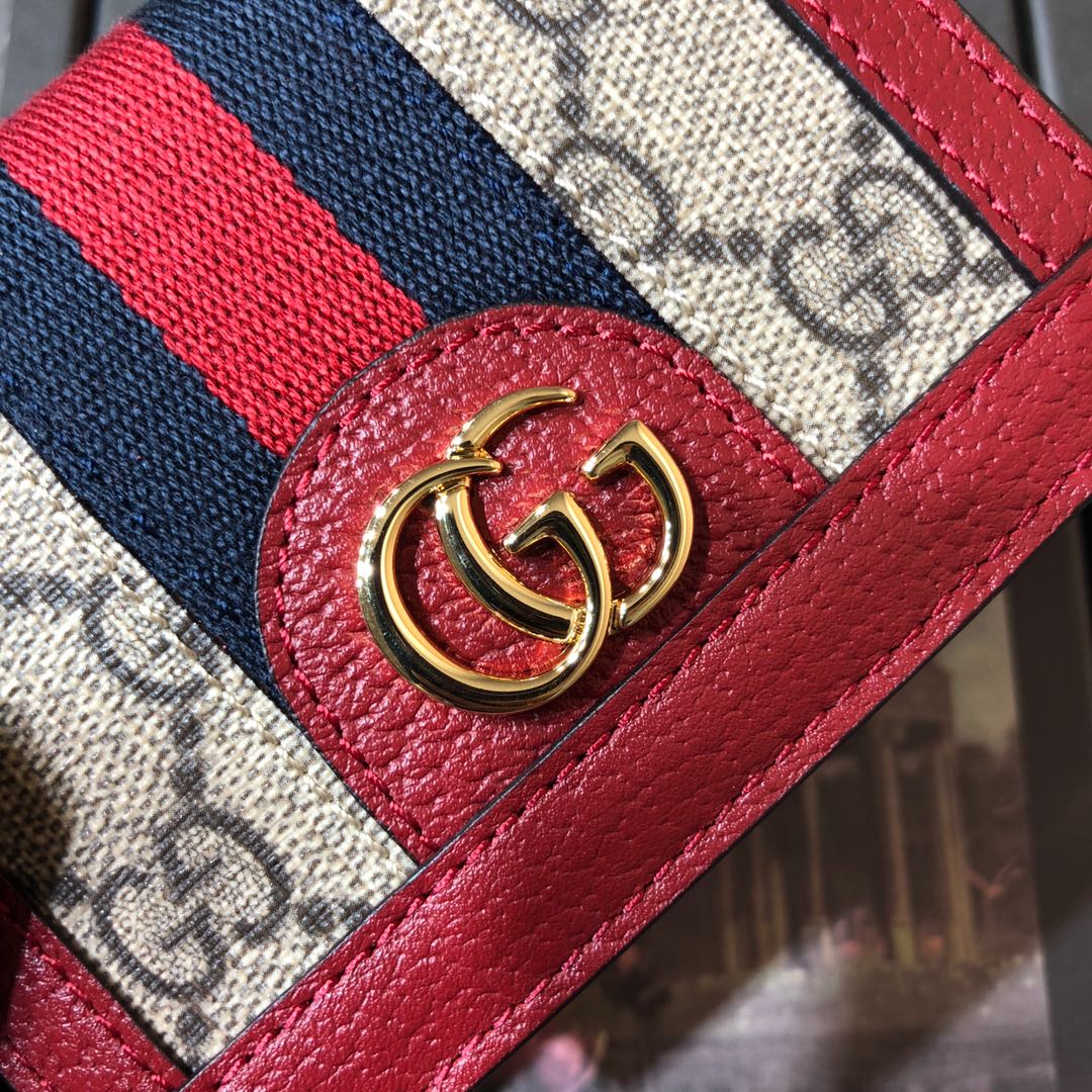 523155, GUCCI Ophidia GG card case