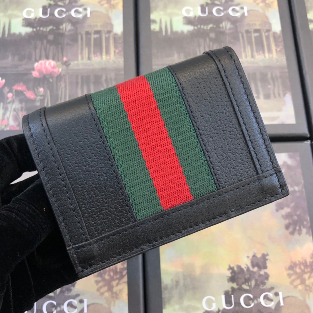 523155 Ophidia card case wallet, Gucci Women's Wallets