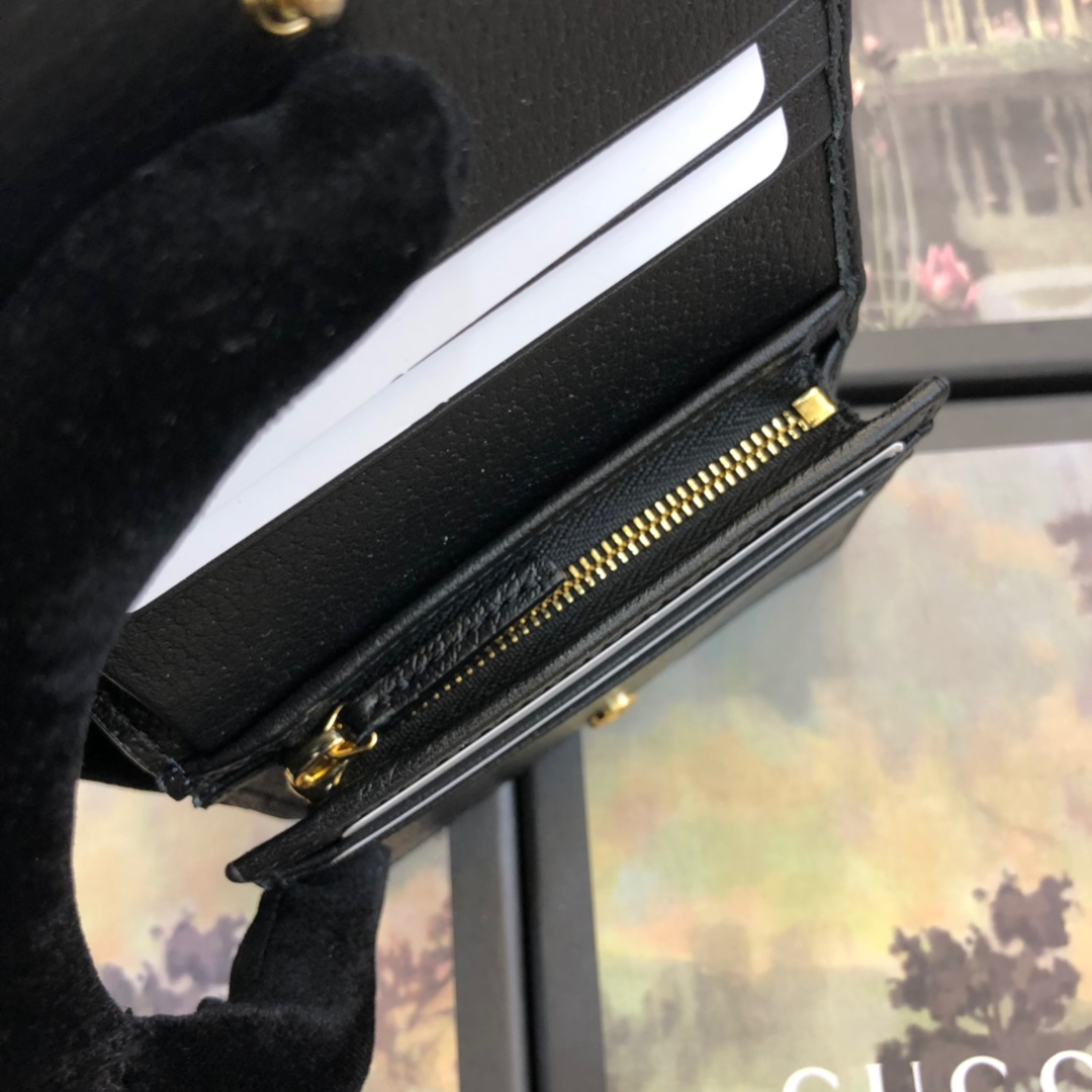 523155 Ophidia card case wallet, Gucci Women's Wallets