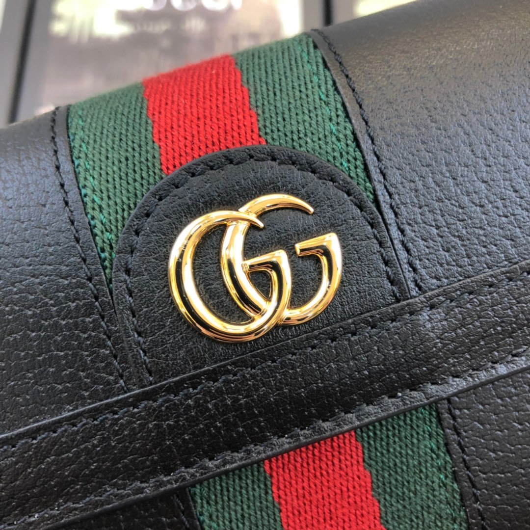 523153, Ophidia continental wallet, GUCCI Small Accessories
