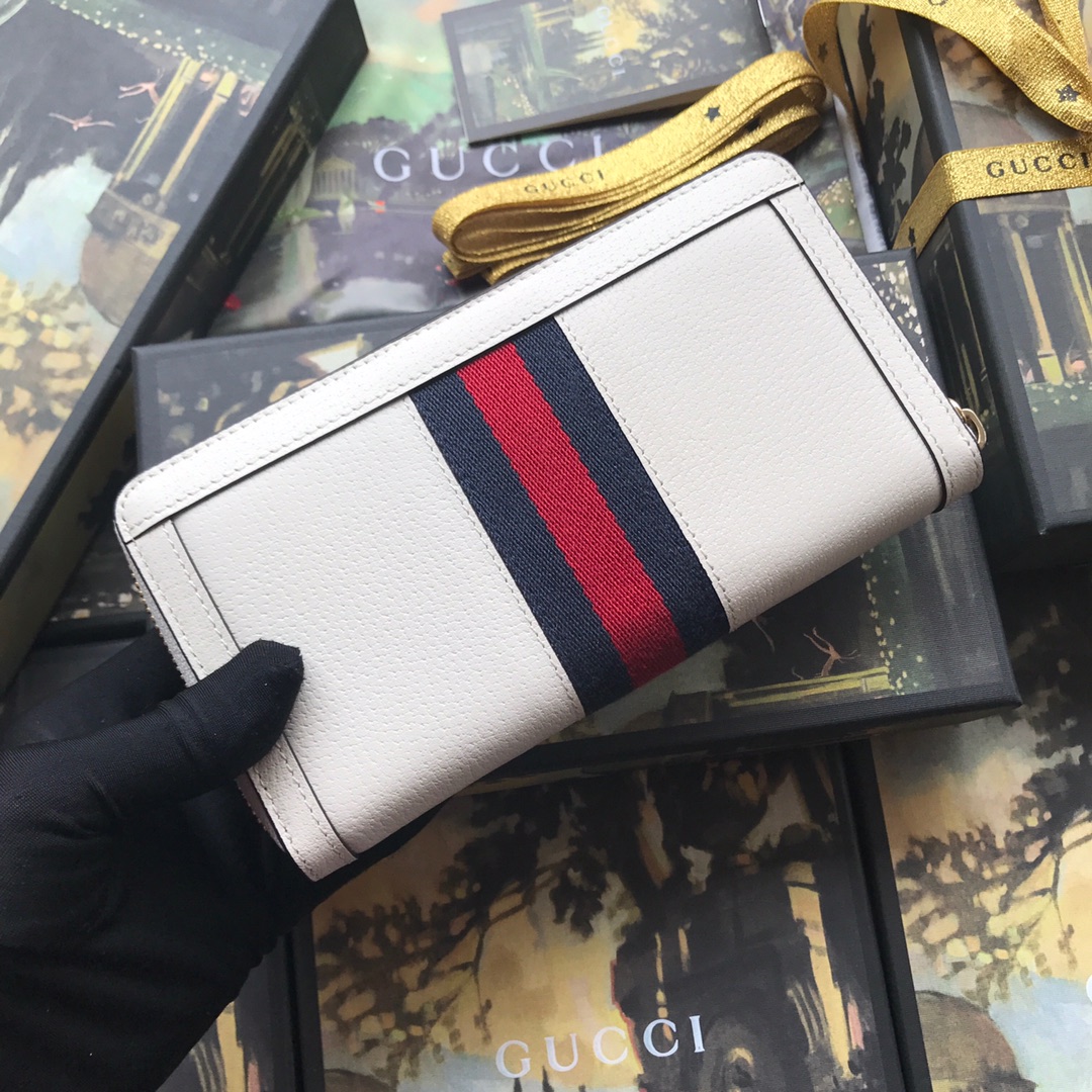 523154, Ophidia zip around wallet, GUCCI Small Accessories