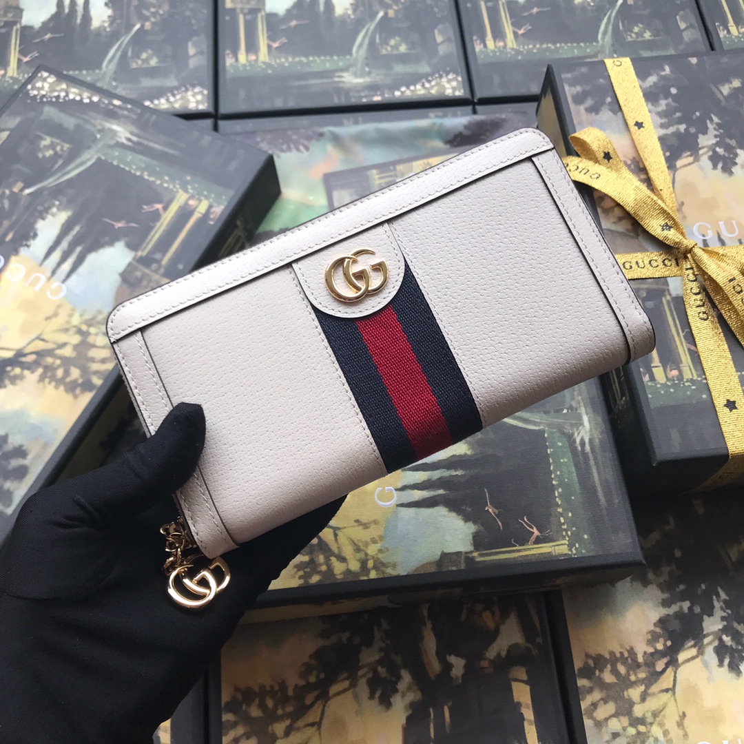 523154, Ophidia zip around wallet, GUCCI Small Accessories