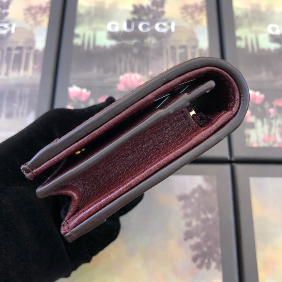 523155 Ophidia card case wallet, Gucci Women's Wallets