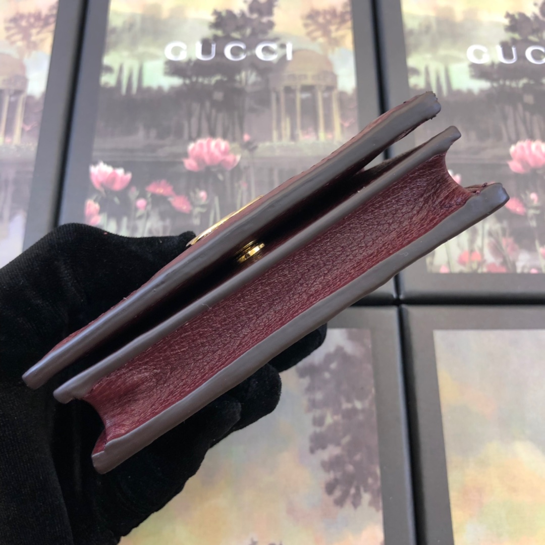 523155 Ophidia card case wallet, Gucci Women's Wallets