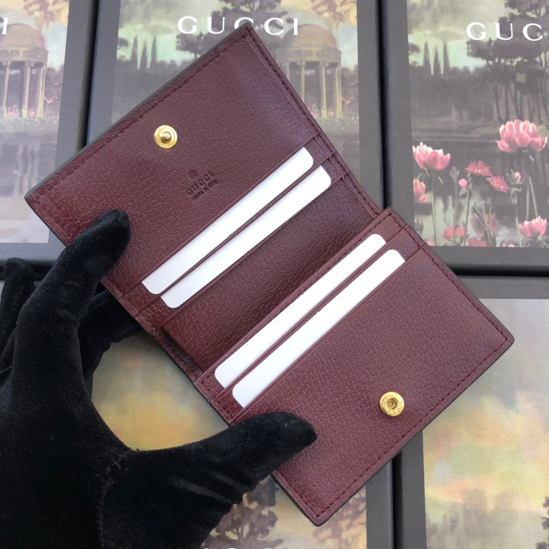523155 Ophidia card case wallet, Gucci Women's Wallets
