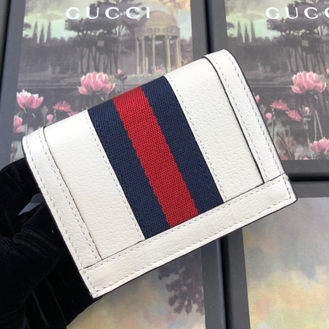 523155 Ophidia card case wallet, Gucci Women's Wallets