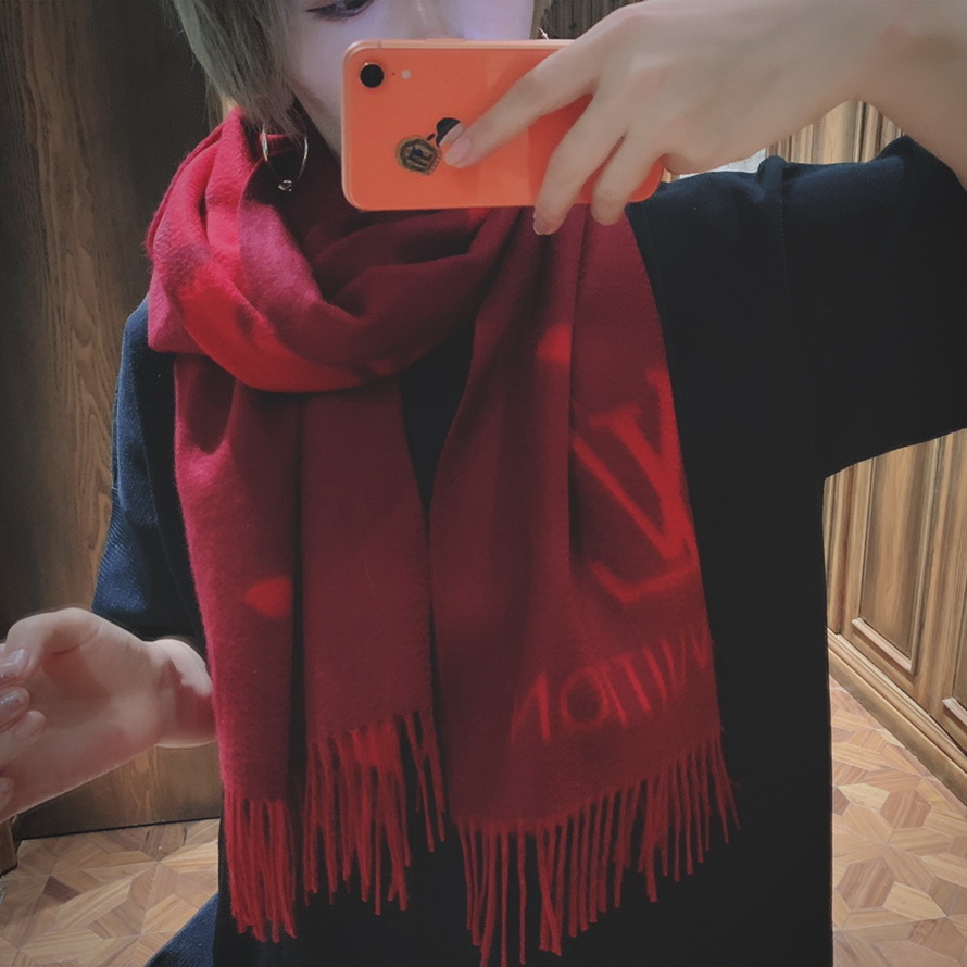 REYKJAVIK GRADIENT SCARF, LOUIS VUITTON LV