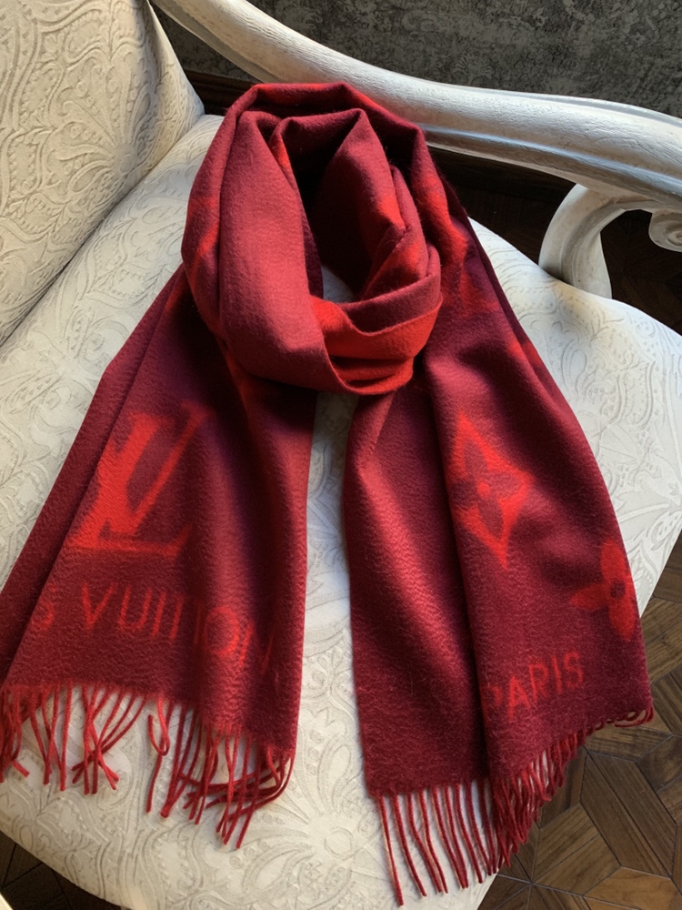 REYKJAVIK GRADIENT SCARF, LOUIS VUITTON LV