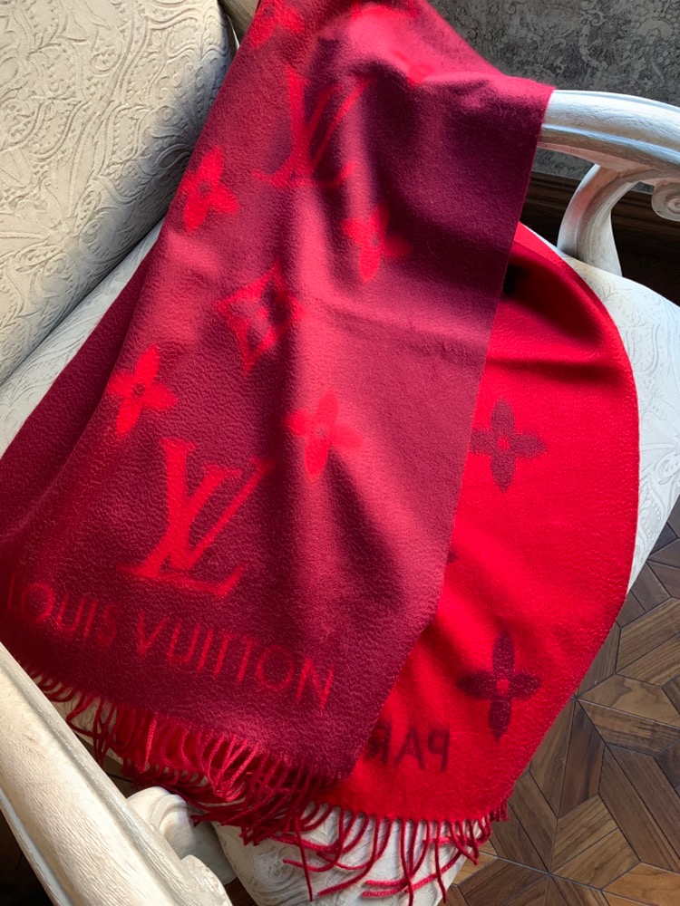 REYKJAVIK GRADIENT SCARF, LOUIS VUITTON LV