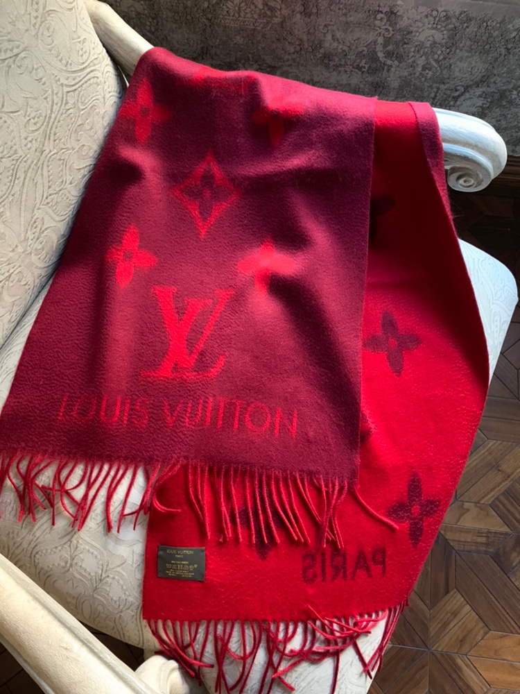 REYKJAVIK GRADIENT SCARF, LOUIS VUITTON LV