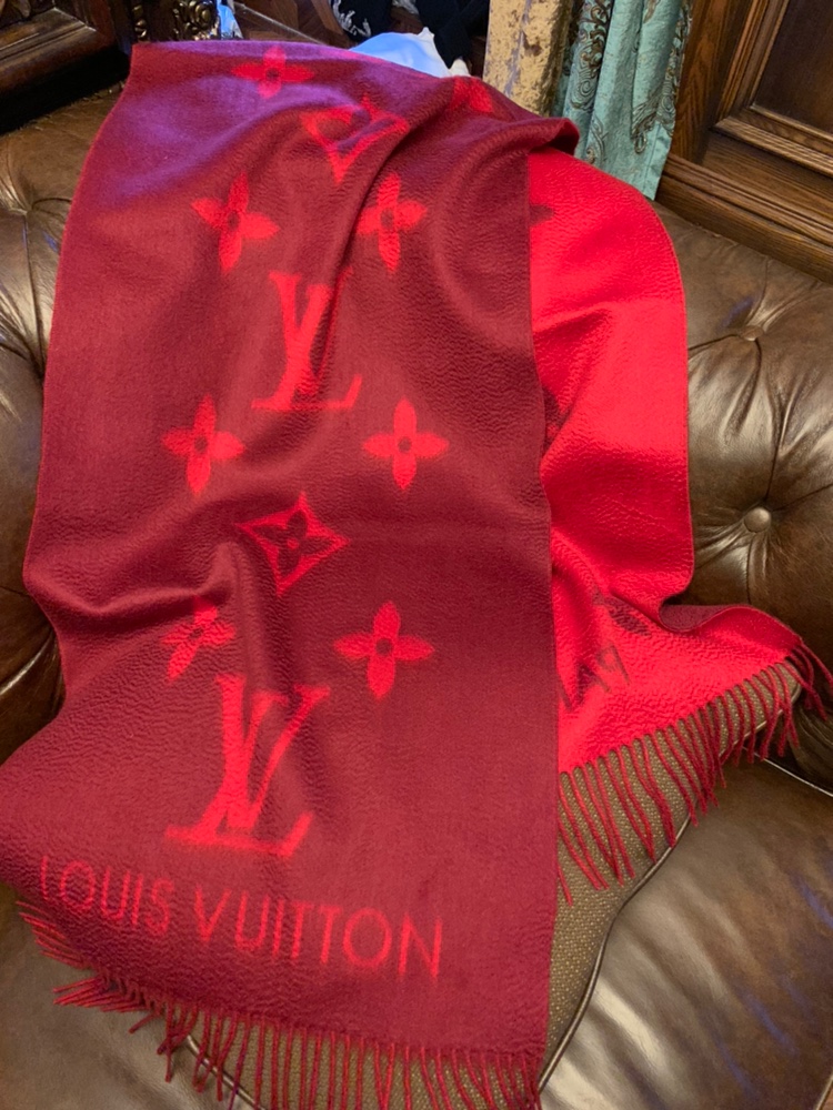 REYKJAVIK GRADIENT SCARF, LOUIS VUITTON LV