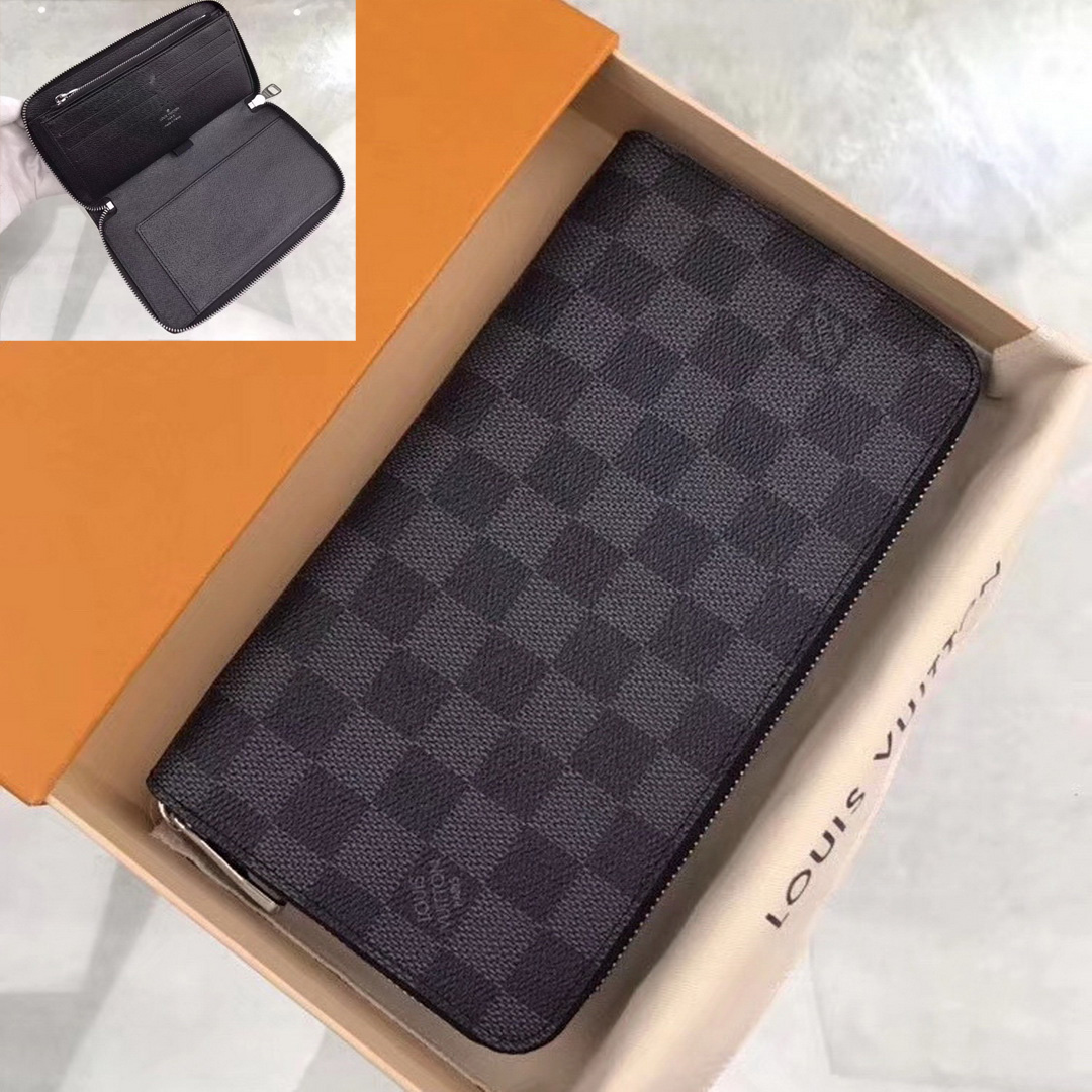 N60111 ZIPPY ORGANIZER, LOUIS VUITTON LV Long Wallets
