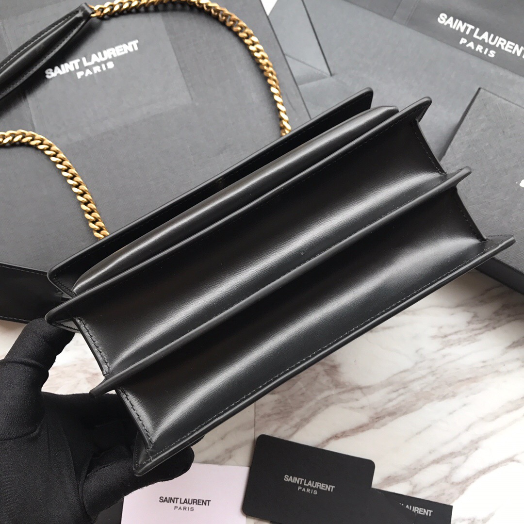 442906 SUNSET MEDIUM IN SMOOTH LEATHER, YSL Saint Laurent