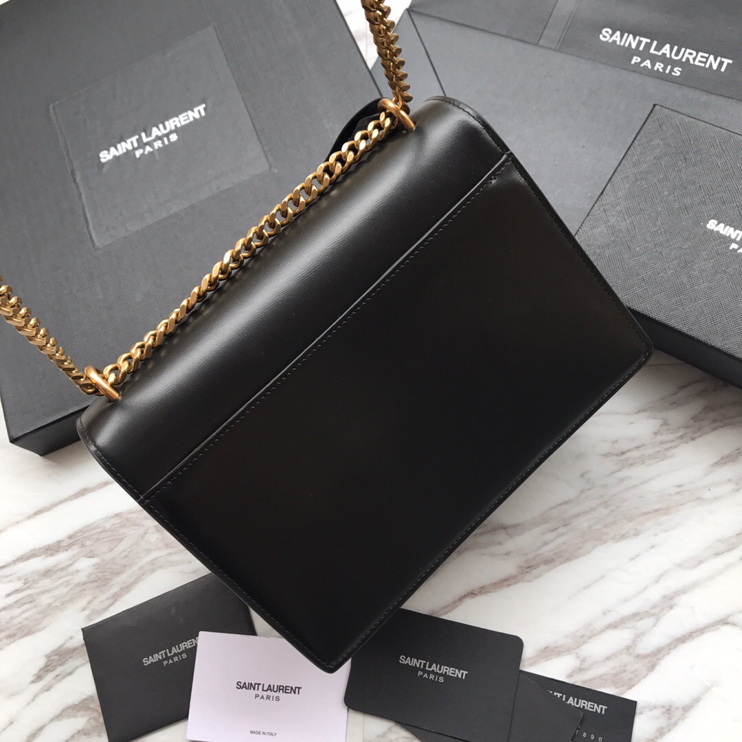 442906 SUNSET MEDIUM IN SMOOTH LEATHER, YSL Saint Laurent