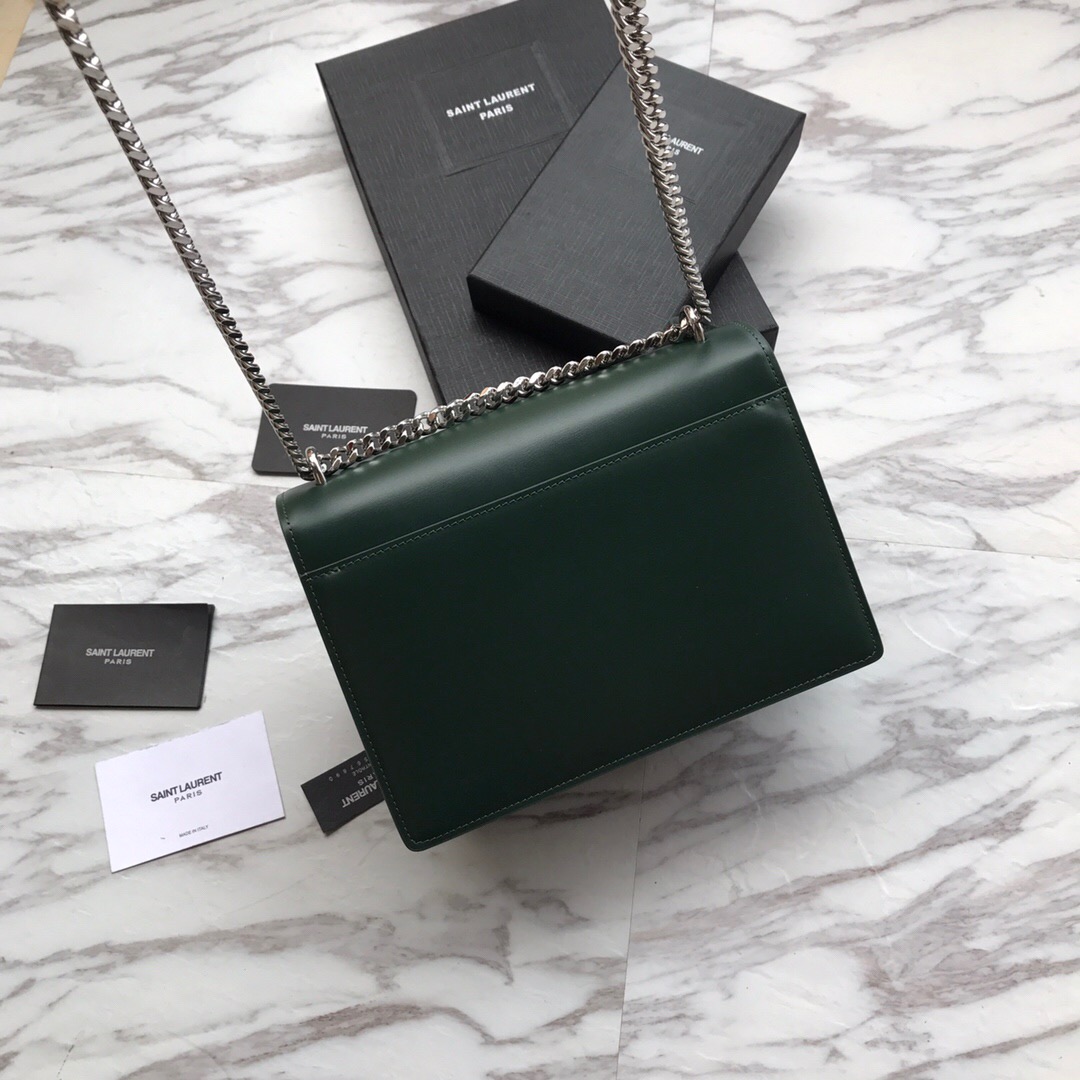 442906 SUNSET MEDIUM IN SMOOTH LEATHER, YSL Saint Laurent