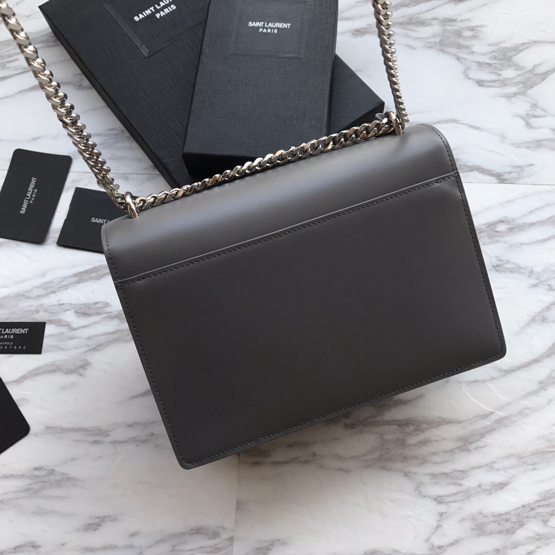 442906 SUNSET MEDIUM IN SMOOTH LEATHER, YSL Saint Laurent