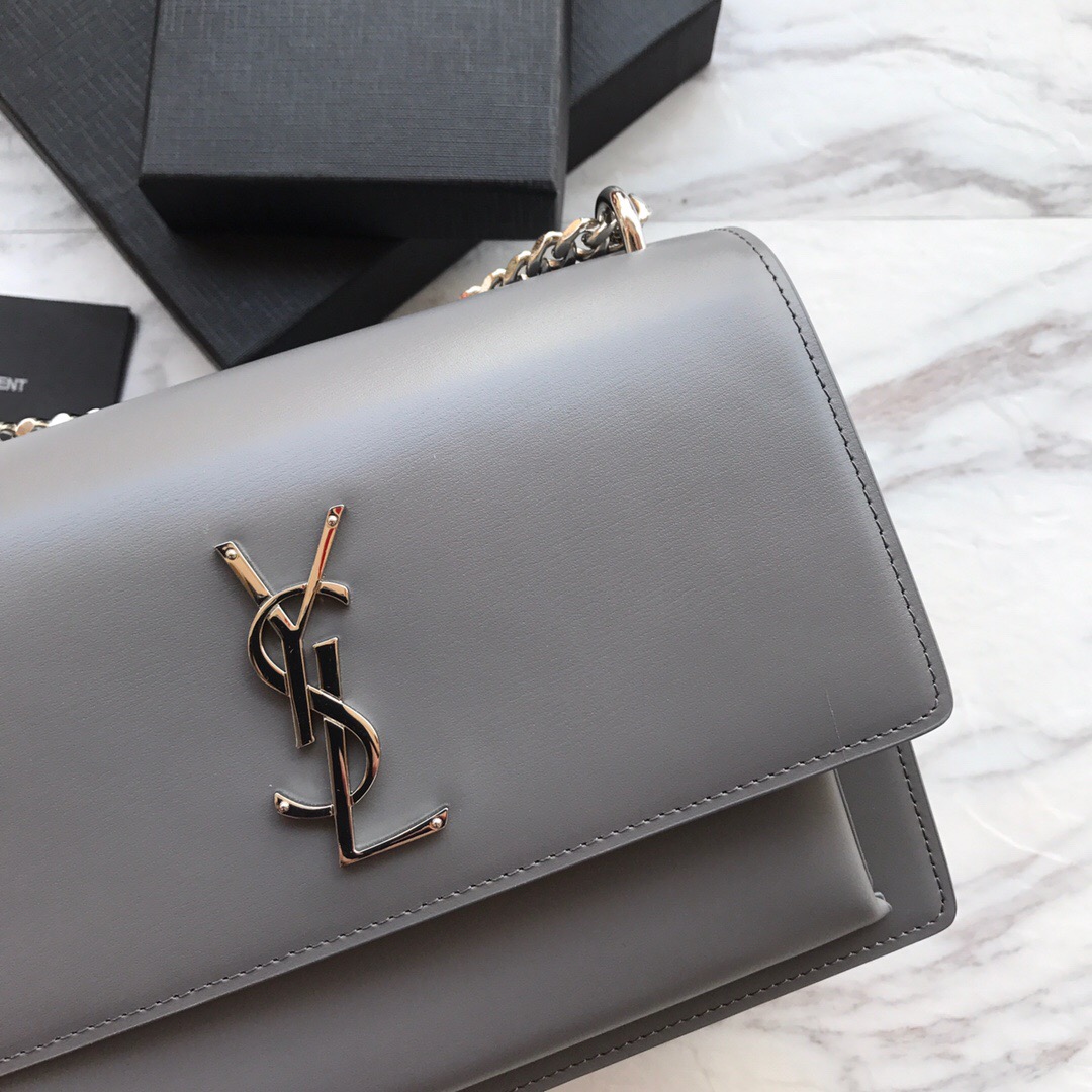 442906 SUNSET MEDIUM IN SMOOTH LEATHER, YSL Saint Laurent