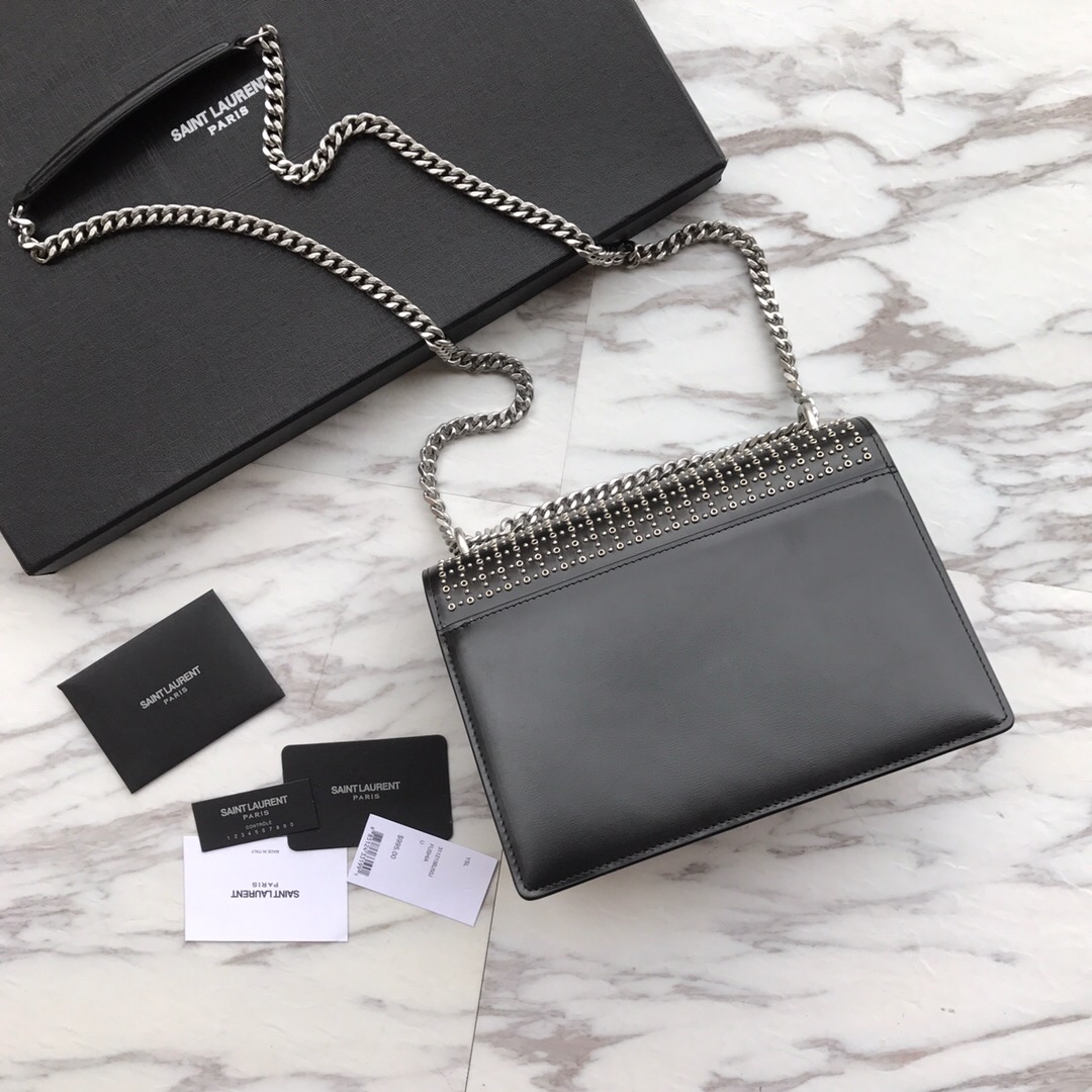 442906 SUNSET MEDIUM IN SMOOTH LEATHER, YSL Saint Laurent